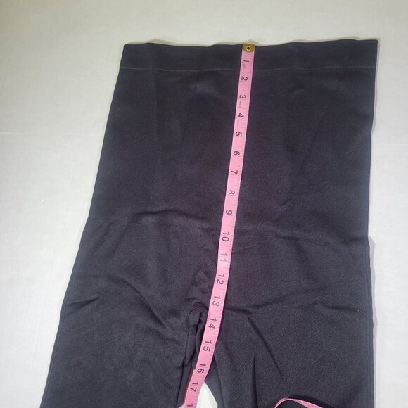Empetua Black High Waisted Shaping Leggings #42075 Size L - Picture 4 of 5